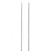 2pcs 7mm White Wax Pencil Pen Rhinestone Picker Up Gem Bead Nail Art Craft Tool