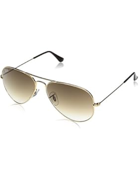 Ray Ban Unisex Sonnenbrille ORB3025JM Gr. Large (Herstellergröße: 58), Mehrfarbig (Gestell: gold/bunt ,Gläser:...
