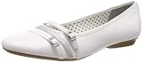 Schuhspitze: rund s.Oliver Damen 5-5-22110-22 100 Geschlossene Ballerinas, Weiß (White 100), 38 EU