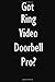 Produktbild Got Ring Video Doorbell Pro: Ring Video Doorbell Pro Diary Journal