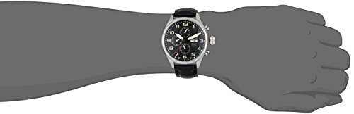 Ingersoll Herren-Armbanduhr Apache Chronograph Automatik Leder IN3900BK
