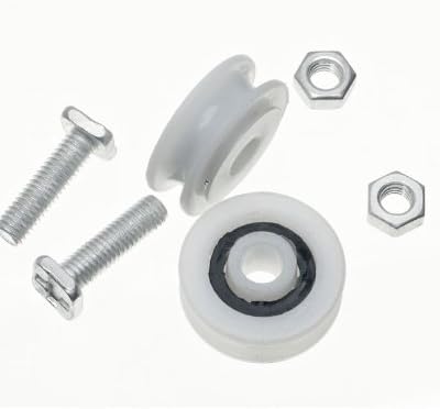 Eden Greenhouse door wheels