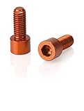 Xlc Set Viti/Bulloni M5X17 per Portaborraccia 2Pz Arancio
