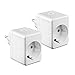Produktbild V-TAC Smart WLAN-Mini-Steckdose–Drahtlose Steckdose mit USB Anschluss–Amazon Alexa,Google Home Kompatibel–Standard EU Stecker, Voice Control, Intelligente Fernbedienung, KEIN Hub notwendig-2er pack