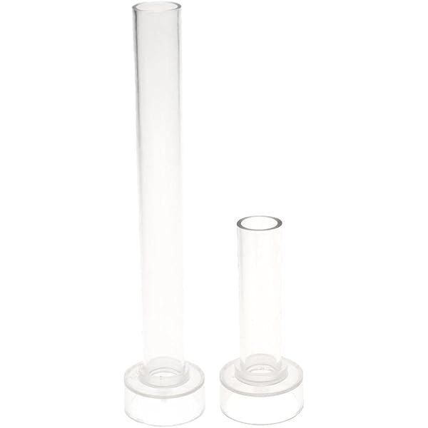 WANDIC Candle Molds, 1 Pc Pillar Candle Molds With Dome Top And 1 Pc...