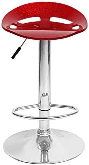 GAPJBD CYJZ® Bar stool, Lift Fashion Rotate Acrylic Dining Table Bar Haircut Beauty 55-75cm durable (Color : Blue)