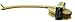 Hydrea London Natural Bristle Body Brush FSC Beechwood