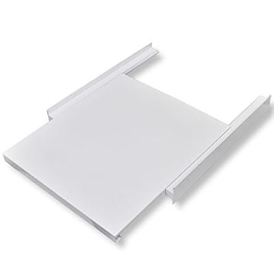 vidaXL Kit d'empilage avec étagère coulissante pour la machine à laver lave-linge