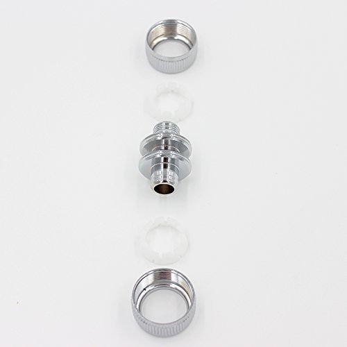 Schlauchverbinder f. 1/2″ Schläuche Chrom/Messing 1/2″ Gardena kompatibel - 4