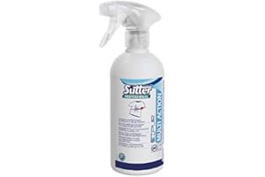 SEKAJKARA SUTTER MULTI ACTION - Smacchiatore e pretrattante PROFESSIONALE per tessuti SPRAY per la rimozione di macchie colorate difficili (cosmetici, rossetto, inchiostro) - Flacone da 500 ml