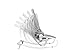 Badabulle Easy Bouncer (White/Grey)