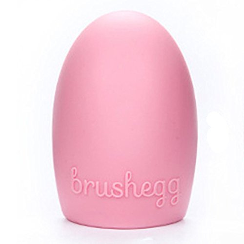 Tonsee® Silicone Cleaning Glove MakeUp Washing Brush Scrubber Board Cosmetic Clean Tool (Pink)