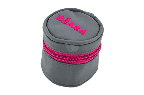 Beaba Anti-microbial Soother dummy storage pouch w/ Clip