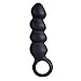 Produktbild Anal-Plug Dildo mit Ring (14 cm Lang 3,7 cm Durchmesser 10 cm Einführlänge) Schwarz Menzstuff