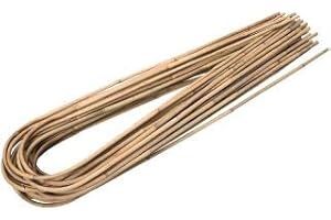 BHGS 3ft Garden U shaped Bamboo Canes Plant Supports Pack of 10