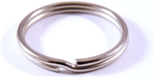 Key Ring Hardened Nickel-Plated 100 pcs (15 mm)