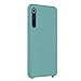Produktbild Alsoar Hülle ersatz für Xiaomi Mi 9 SE Hülle,Original Handyhülle Matte Weich Liquid Silicone Schutzhülle Bumper Case Schutz vor Stoßfest Flexibel Dünn Cover mit Schutz für Xiaomi 9 SE (Blau)