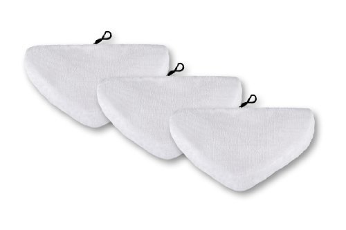 Preisvergleich Produktbild Secura Mikrofaser-Pads für Dampfreiniger, 3 Stück
