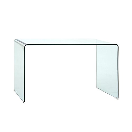 Xenia - Schreibtisch 12mm Klarglas 125x74x70cm Xenia - Schreibtisch 12mm Klarglas 125x74x70cm