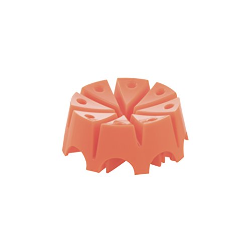 Genius Nicer Dicer Fusion Julietti | 19 Teile | Alles-Schneider | Reiben | Julienne + Spiralen | Hobeln | Würfeln | Schneid-Gerät | TV-NEU Farbe Neon-Grün-Orange - 9