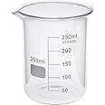 LAB CREATION Borosilicate glass beaker 250 ml Pack of 1