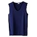 Produktbild Lamdoo Men Seamless Bouncy Tank Top Sexy Bequeme Weste Unterhemd ärmellose Weste Navy 2XL