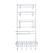 Produktbild JIOC Küchen-Multi-Funktionslächter Rack Kühlschrank Side Wall Storage Rack