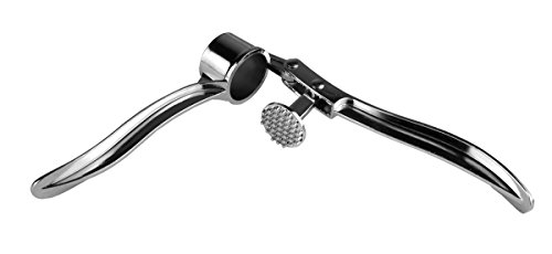 BAYLI – Knoblauchpresse Zerkleinerer Knoblauch Zange Presse Knoblauchzange Druckguss - 4