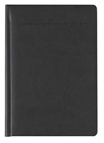 Praxistimer Tucson schwarz 2019 - Servicetimer (21,7 x 30,3) - 1 Tag 1 Seite - 400 Seiten - Tucson-Einband - Tageskalendarium