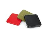 Peso: 500 gr, 80 x 80 x 9 mm