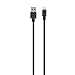 Belkin - Câble Lightning Charge/Sync pour iPhone et iPad - 1,2m - Compatible iPhone 8/8+ et iPhone X - Noir (Certifié MFi)