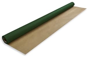 Florio Carta - Rotolo di Carta Kraft Colore Verde | Misure: 70 cm. x 10 mt. | Ottimo per Regali, Occasioni, Imballaggi e Pacchi Postali