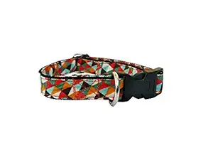 Pet Glam Dog Collar Prism -Comfortable Inner Linning-for Small-Medium Dogs