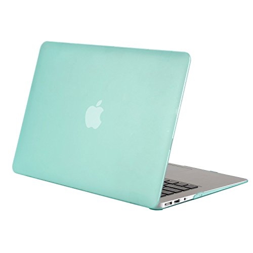 MOSISO MacBook Air 11 H  lle - Ultra Slim Hochwertige Plastik Hartschale Tasche Schutzh  lle Snap Case f  r MacBook Air 11 Zoll  A1370 A1465   Mint Gr