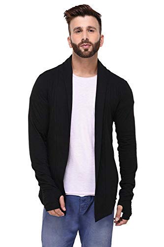DENIMHOLIC Open Long Cardigan Full Sleeve Shrug for Men RS.499 (67.00% Off) - Amazon DENIMHOLIC Open Long Cardigan Full Sleeve Shrug for Men RS.499 (67.00% Off) - Amazon