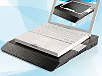 Xystec Edler & leiser Notebook-Kühler "NCO-600" aus Aluminium