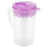 2 Litro Plástico Jarra ALPINE 2 Litro Plástico Jarra con enfriador Stick (LILA)