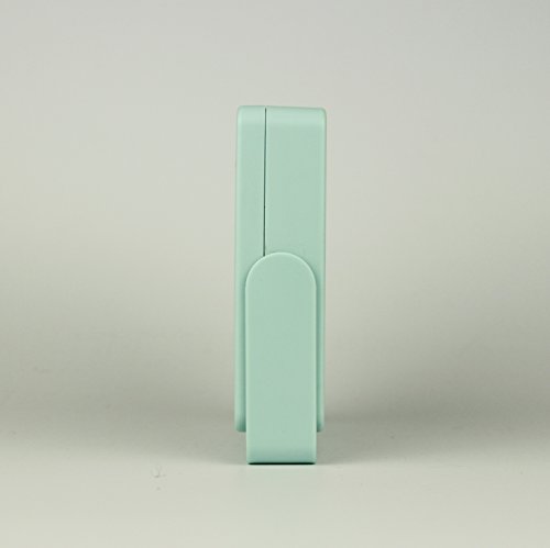 Glighone USB Ventilator Mini Standventilator Tischventilator Kleiner Lüfter mit 360° Halterung, sehr leise und kraftvoll, grün - 6