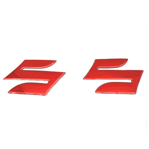 Preisvergleich Produktbild 3D Motorrad Plating Emblem Abzeichen Aufkleber Tank Rad Logo S Aufkleber Schutzabdeckung Paster für Suzuki Regard