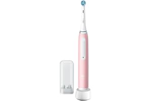 ‎ORAL-B Oral-B iO 3 Elektryczna szczoteczka do zębów, różowa, 1 uchwyt na szczotkę