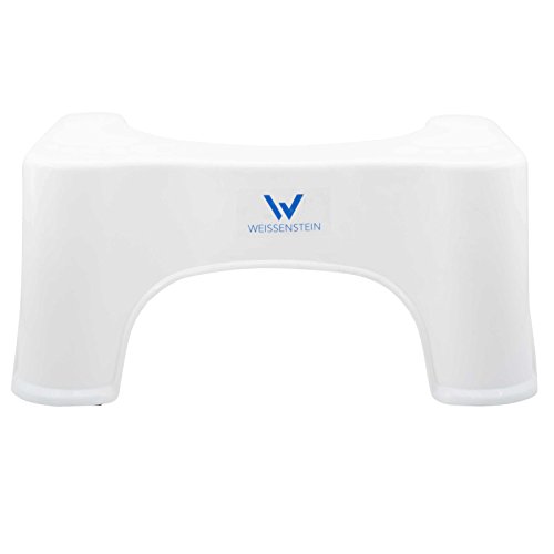 WEISSENSTEIN Medizinischer Toilettenhocker | Toiletten-Stuhl | Prävention gegen Darmerkrankungen und Infektionen | Hilft bei Verdauungsproblemen und Hämorriden - 7