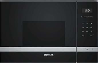 Siemens BF525LMS0 Built-in Solo microwave 20L 800W Black, Stainless ...