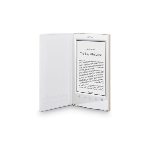 Weißes Standard-Cover für den Reader (PRS-T1/T2): Dieser elegante Einband schützt den Reader (PRS-T1/T2) vor Schmutz und Kratzern. Er lässt sich … Reader beim Lesen besser in der Hand liegt - 2