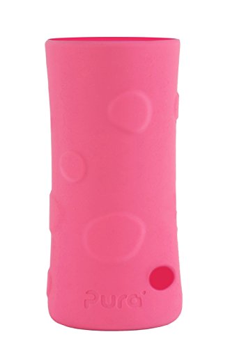 Pura Kiki Tall Silicone Bottle Sleeve (Pink)