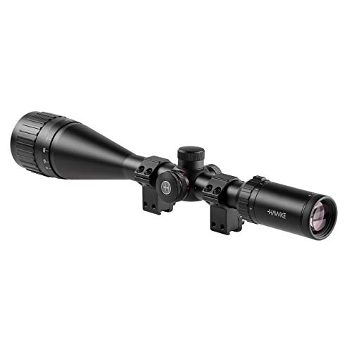 Hawke Fast Mount IR Lunette de visée 6-24x50 AO Mildot lumineux réticule Fusil Chasse Fusil à air comprimé télescopique Vision