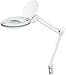 Produktbild Goobay UK-LED Klemm-Lupenleuchte, 7,5 W; UK-LED Klemm-Lupenleuchte, 7,5 W, Weiß - 125 mm Glaslinse, 1,75x Vergrößerung, 3 Dioptrien, 520 Lumen