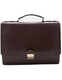 Zerimar Maletin piel de vaca multiples compartimentos. Medidas: 37,5x9x29 cms. 100% Natural Calidad garantizada por zerimar.