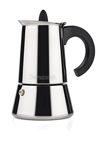 Barazzoni die Kaffeekanne Cafetière, Edelstahl, 6 Tassen, grau, 11.3 x 14.8 x 19.7 cm Barazzoni die Kaffeekanne Cafetière, Edelstahl, 6 Tassen, grau, 11.3 x 14.8 x 19.7 cm Bilder