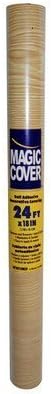 Magic Cover Self-Adhesive Shelf Liner, 18-Inch by 24-Feet, Golden Oak by Kittrich Corp.