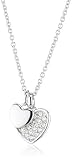 guess damen kette herz Finish: Poliert Fossil Damen Halskette 925 Sterling Silber Zirkonia 47.0 cm weiß JFS00196040